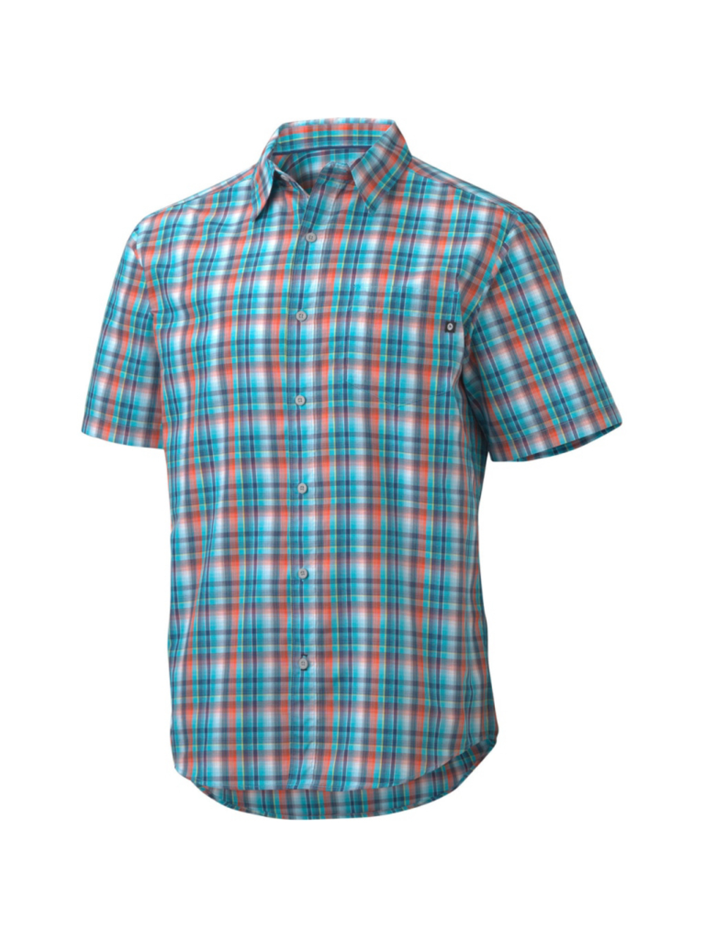 Men's Marmot Casual Button Down Shirt Large | Plaid